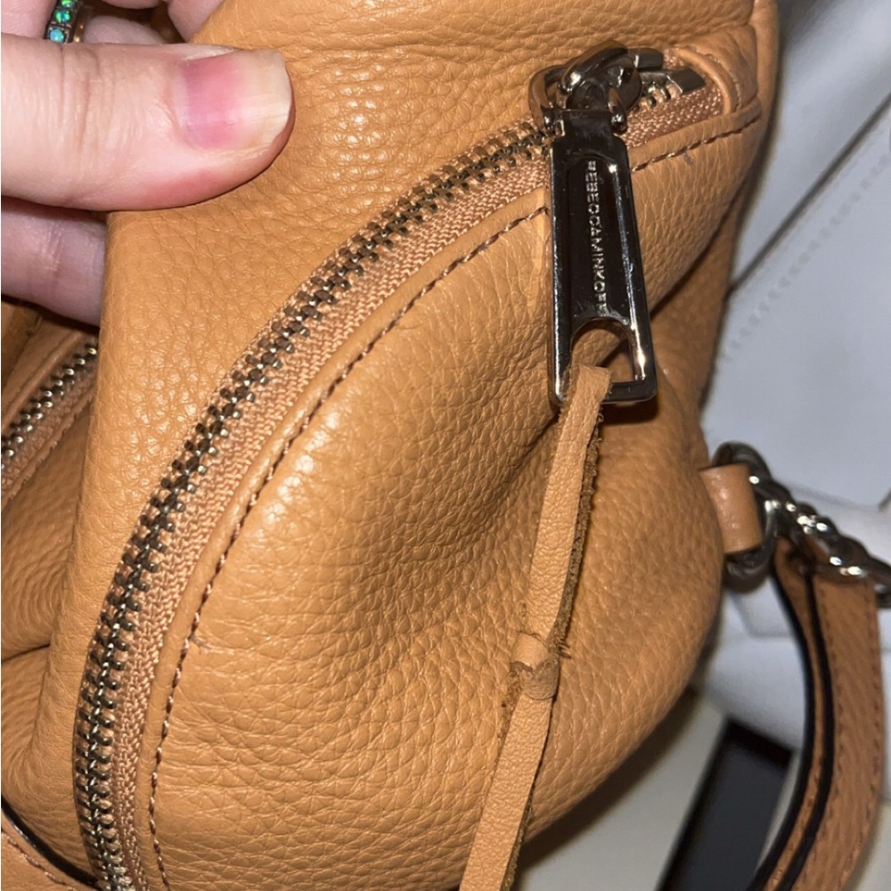 Rebecca Minkoff Tan Leather Authentic Julian backpack large